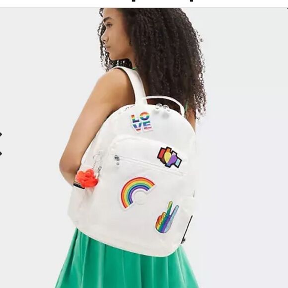 'Kipling Seoul Large Pride 15'' Laptop Backpack bag school - Picture 6 of 12